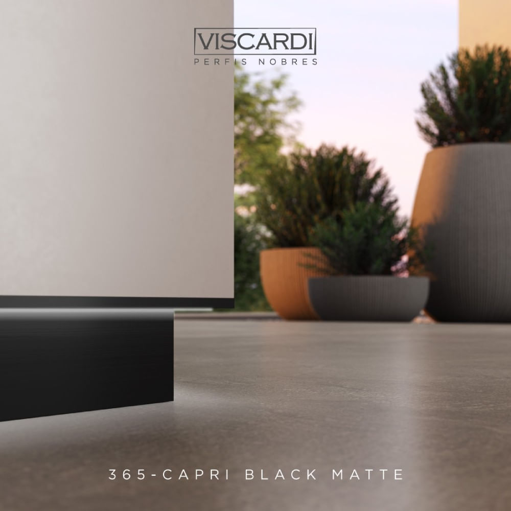 Perfil-Capri-Black-Matte-com-3-metros-Viscardi