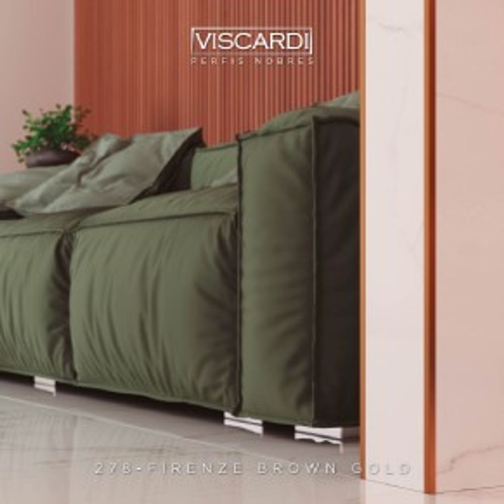 Perfil-Firenze-Brown-Gold-com-3-metros-Viscardi