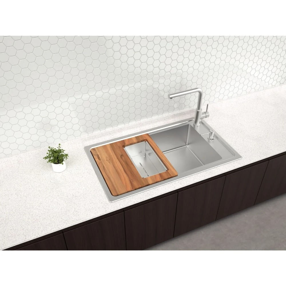 Cuba-de-Sobrepor-86x50cm-Square-em-Aco-Inox-com-Acessorios-Tramontina