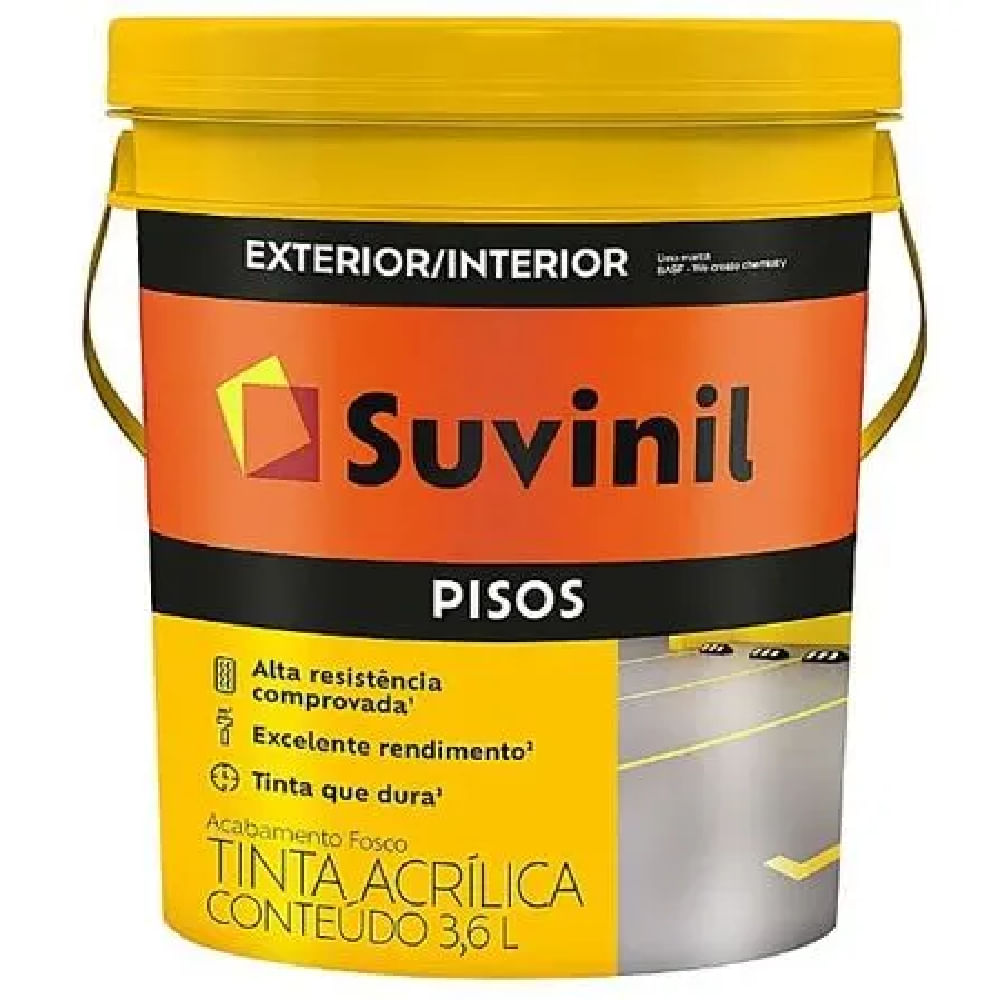 Tinta Piso Branco 3,6l Suvinil