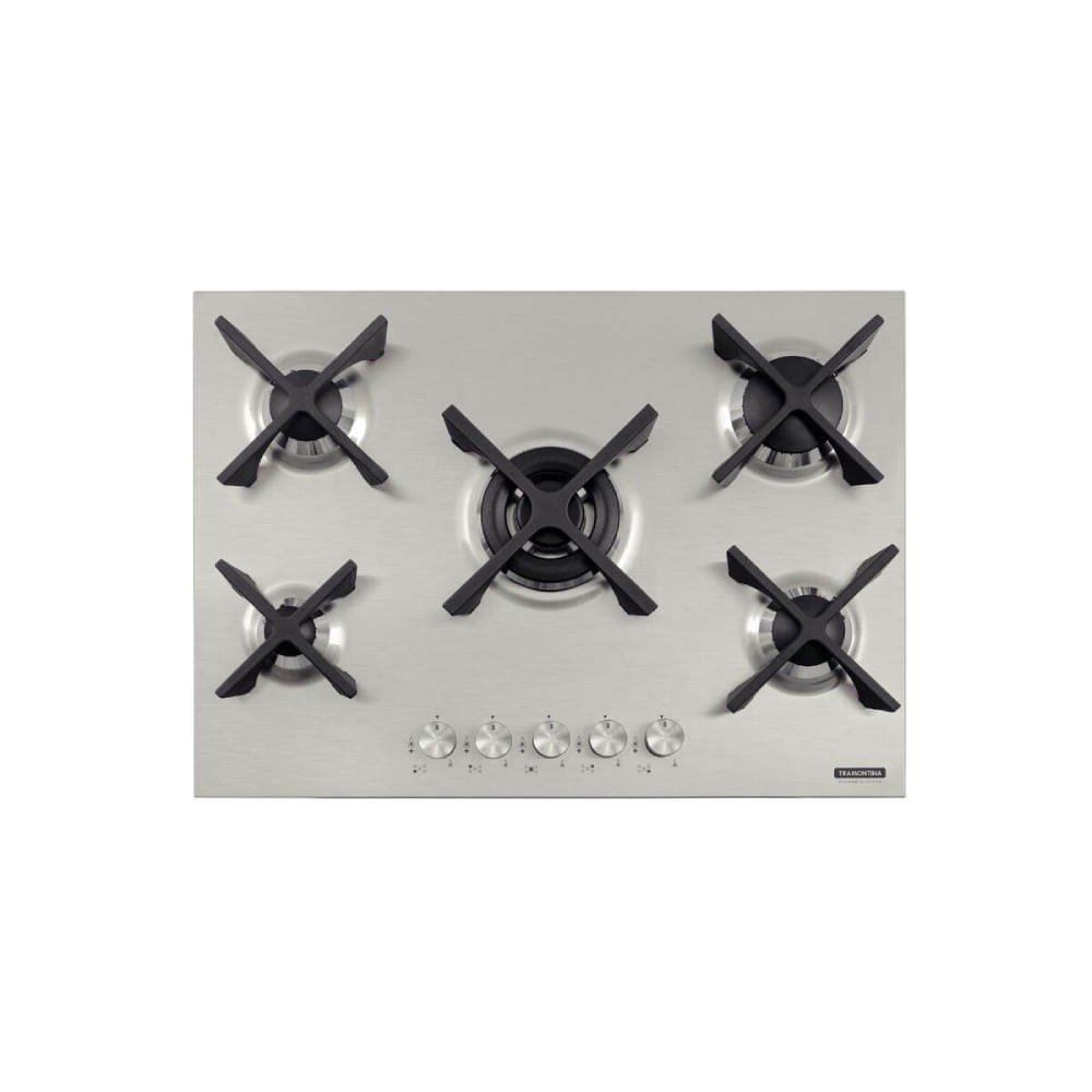 Cooktop-a-Gas-Inox-Flat-5GX70-Tramontina