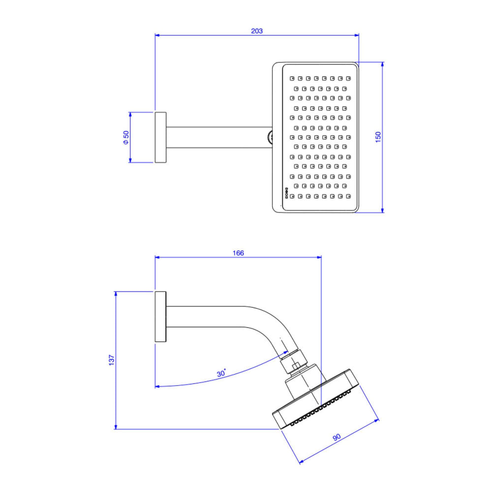 Chuveiro-de-Parede-Flex-Quadrada-Cromada-Deca--2-