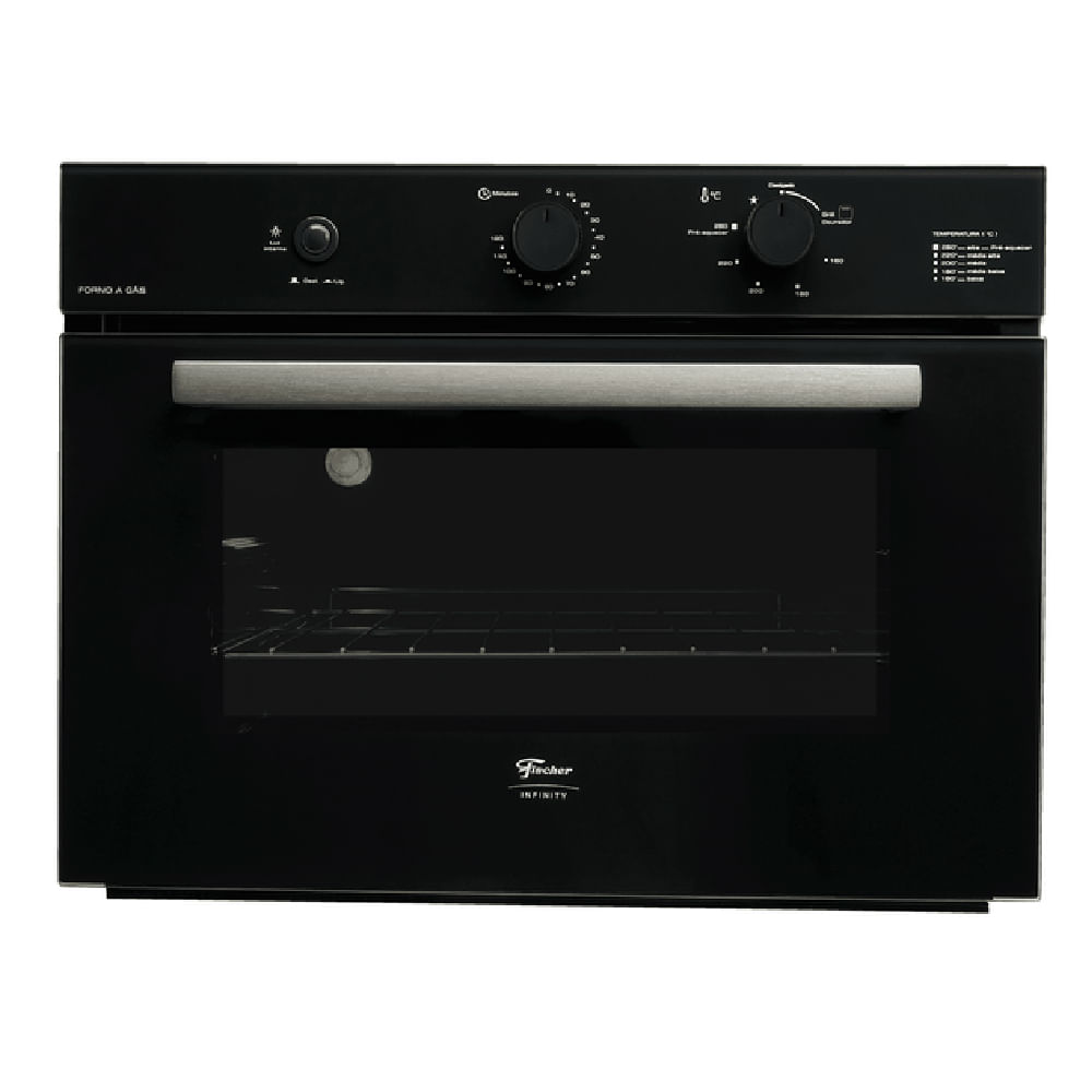 Forno-a-Gas-Infinity-de-Embutir-50L-Grill-220v-Fischer