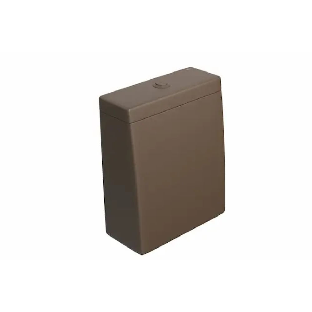 Caixa-Acoplada-Monocromatico-com-Acionamento-LK-Piemonte-Marrom-Fosco-Deca