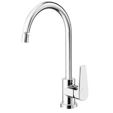 Misturador-Monocomando-de-Mesa-para-Cozinha-Bica-Alta-ColdStart-Lift-Spot-Cromada-Docol