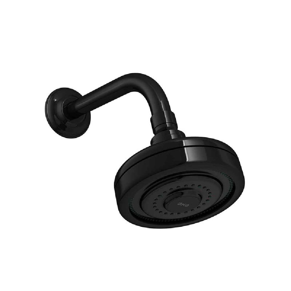 Chuveiro-de-Parede-com-Tubo-Acqua-Plus-Standart-Black-Noir-Deca