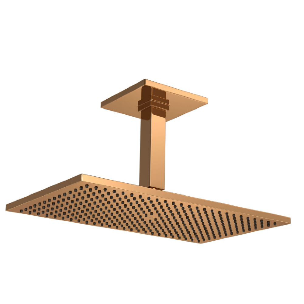 Chuveiro-para-Teto-com-Tubo-Unic-40cm-Red-Gold-Deca