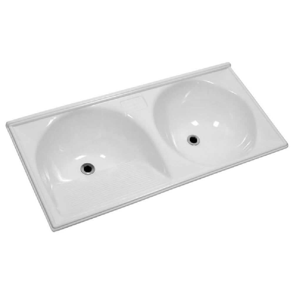 Tanque-Duplo-100x50cm-Especial-Branco-Fort-Marmore
