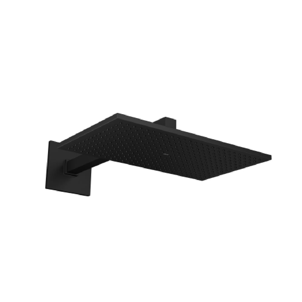 Chuveiro-com-Tubo-Parede-Unic-40cm-Black-Matte-Deca