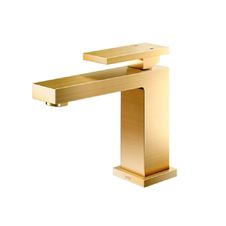 Misturador-Monocomando-para-Lavatorio-de-Mesa-Bica-Baixa-New-Edge-Ouro-Escovado-Docol