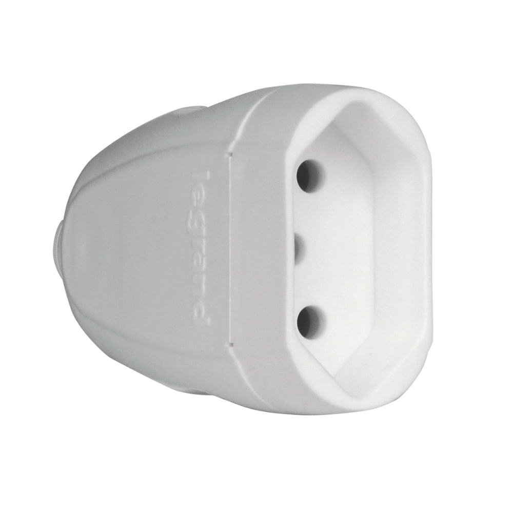 Plug-Prolongador-Conecta-10A-2-Polos---Terra-Branco-Pial