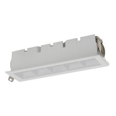Spot-Led-Iris-5-Lentes-10w-Embutir-Quadrado-Branco-Blumenau
