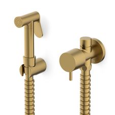 Ducha-Higienica-com-Derivacao-Basic-Gold-Matte-Celite