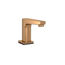 Torneira-para-Lavatorio-de-Mesa-Touchless-Bica-Baixa-Level-Sense-Red-Gold-Deca
