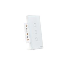 Interruptor-Dimmer-Touch-Smart-Wi-fi-Branco-Intelbras
