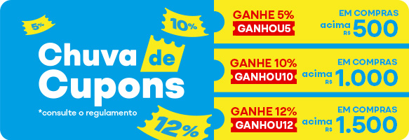 Campanha CHUVA DE CUPONS