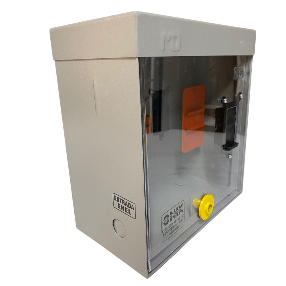 Quadro-de-Energia-para-Muro-Poste-Monofasico-Cinza-Sem-Barramento-Onix