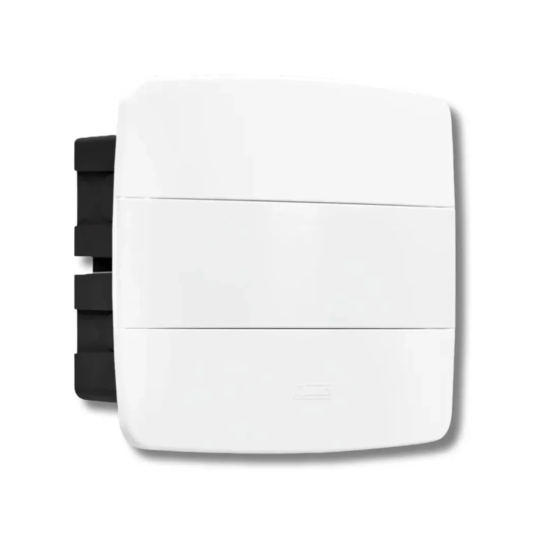 Quadro Distribuição 6/8 Disjuntor C4 Branco Romazi